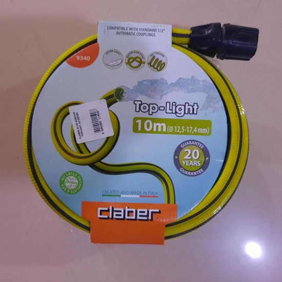 Claber 9340 Top-Light Hortum 10 metre