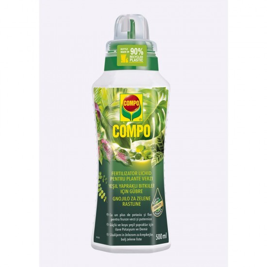 Compo 4429 Yeşil Yapraklı Bitkiler için Sıvı Gübre 500 ml