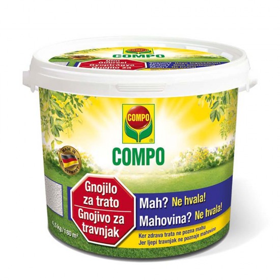 Compo 1216 Yosun Önleyici Çim Gübresi 4.5 kg Compo 1216 Yosun Önleyici Çim Gübresi 4.5 kg