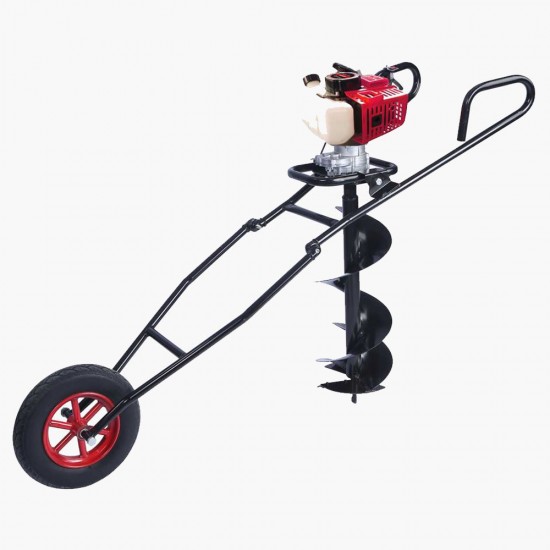 Solax AG52D Arabalı Toprak Burgu Makinesi 20 cm 1.9 hp Solax AG52D Arabalı Toprak Burgu Makinesi 20 cm 1.9 hp