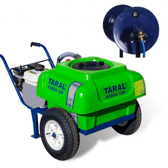 Taral TP100 Kobra B&S Pulverizatör Benzinli İlaçlama Makinesi 100 L Taral TP100 Kobra B&S Pulverizatör Benzinli İlaçlama Makinesi 100 L