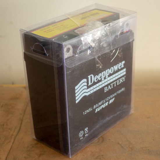 Deeppower 12v5ah (12 Volt - 5 Ampersaat) Motosiklet Aküsü - Dik