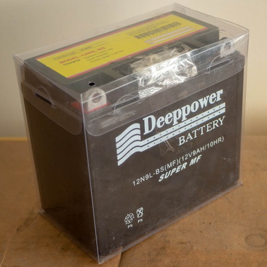 Deeppower 12v9ah (12 Volt - 9 Ampersaat) Motosiklet Aküsü - Dik