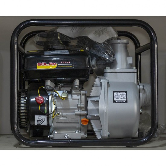 Solax P30-3 Benzinli 3 Su Motoru - 6.5 Hp Solax P30-3 Benzinli 3 Su Motoru - 6.5 Hp